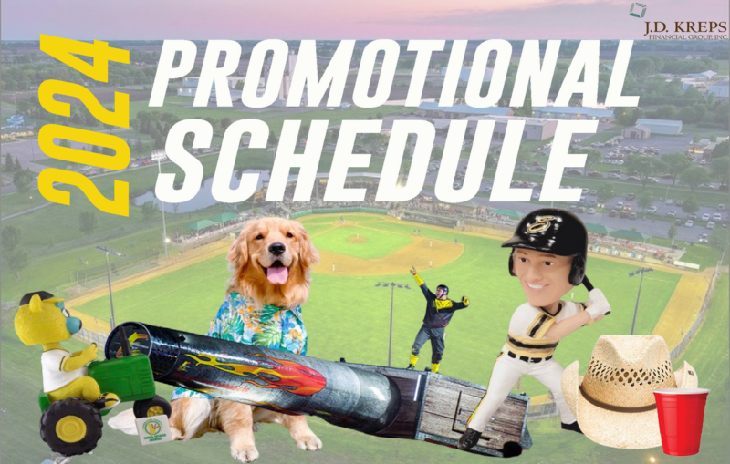 Single Game Tickets on Sale & Promotional Schedule Released! Willmar