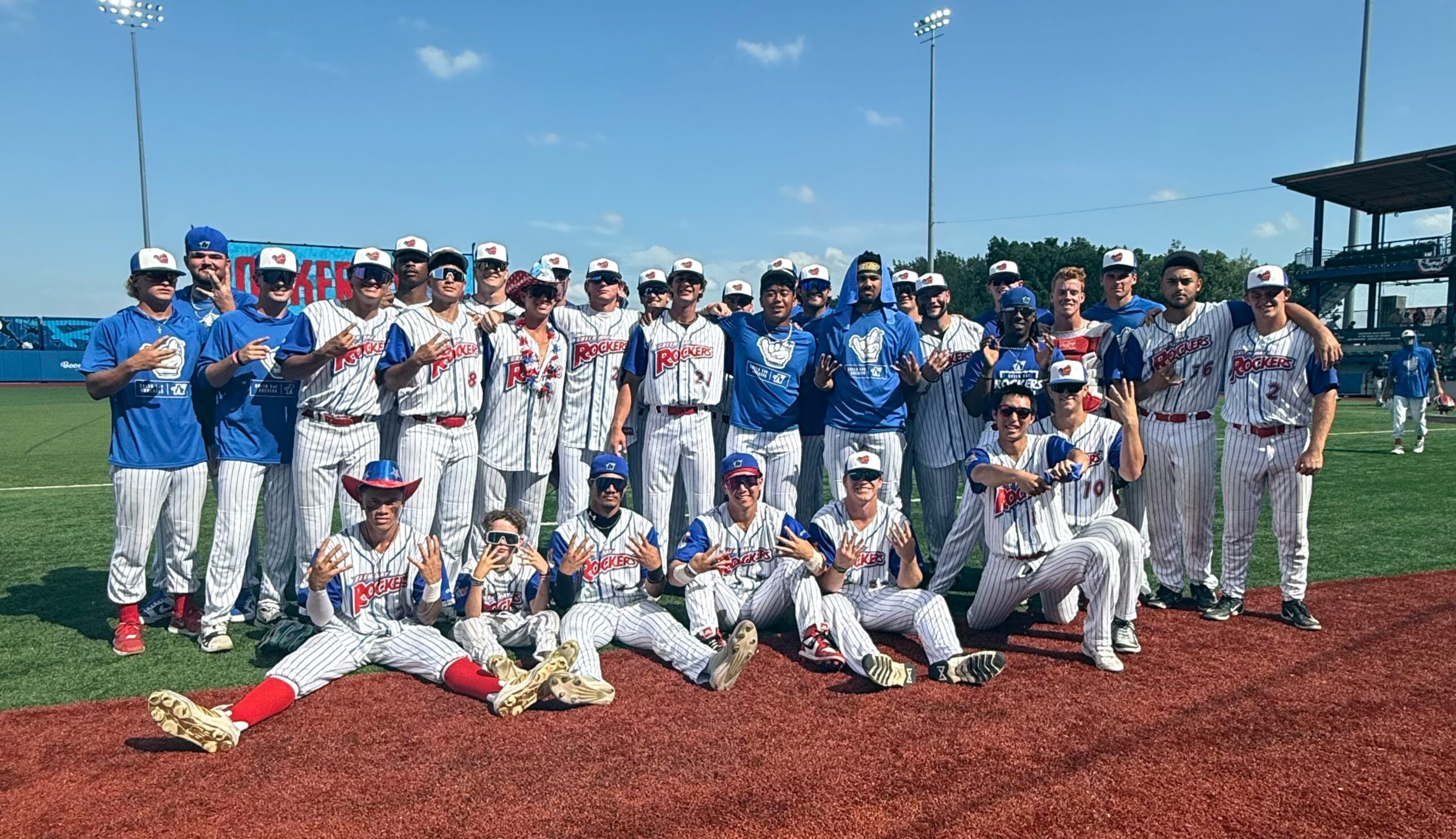 Rockers Celebrate Fourth of July Win