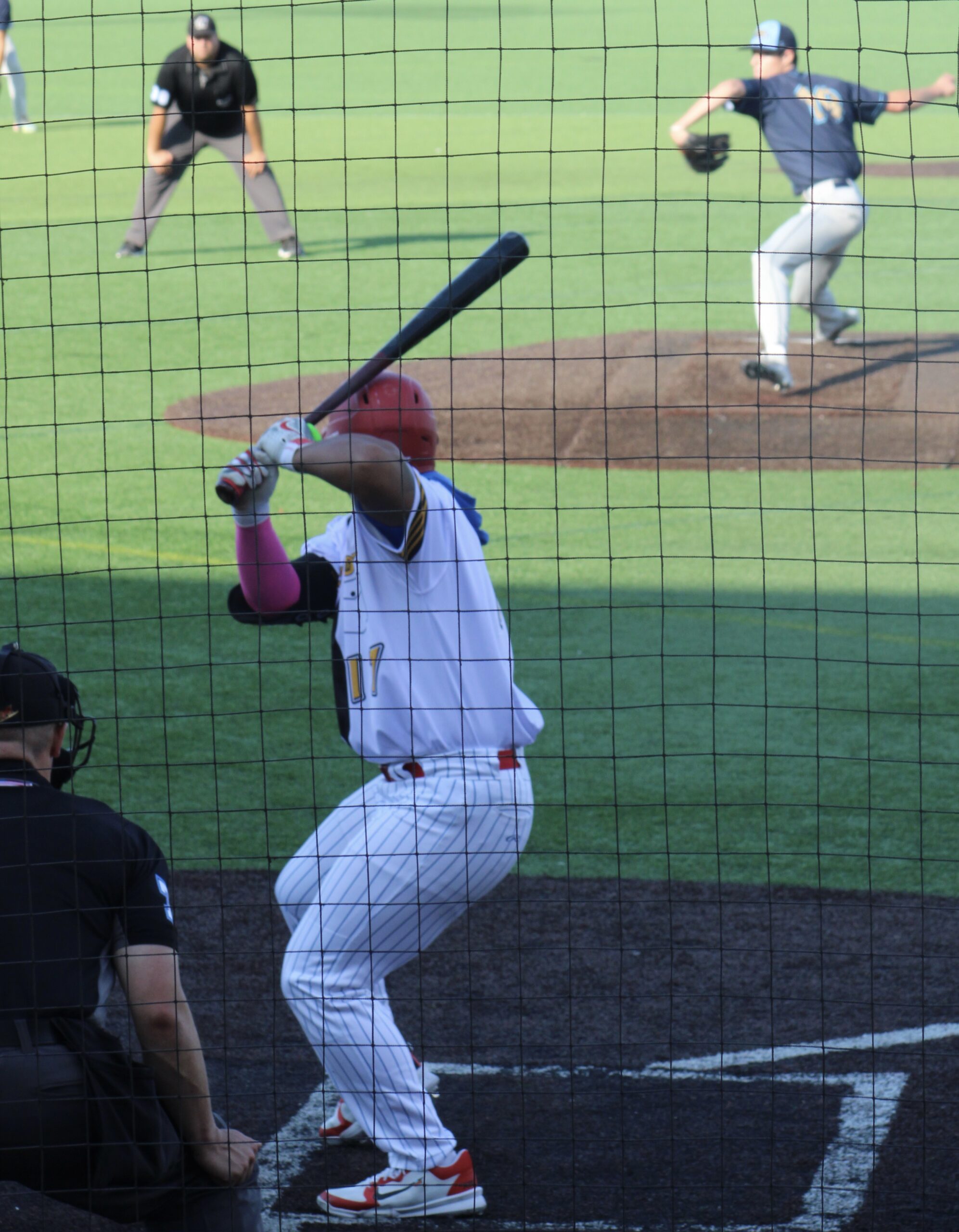 Selga at the Plate