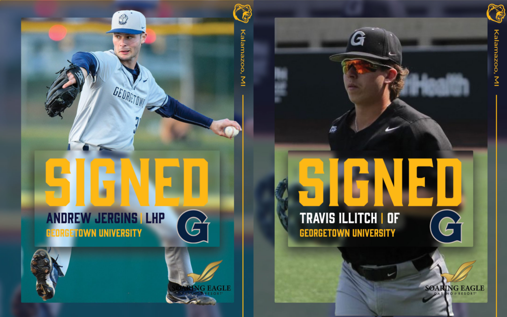Kalamazoo Growlers Sign Sophomores Travis Ilitch & Andrew