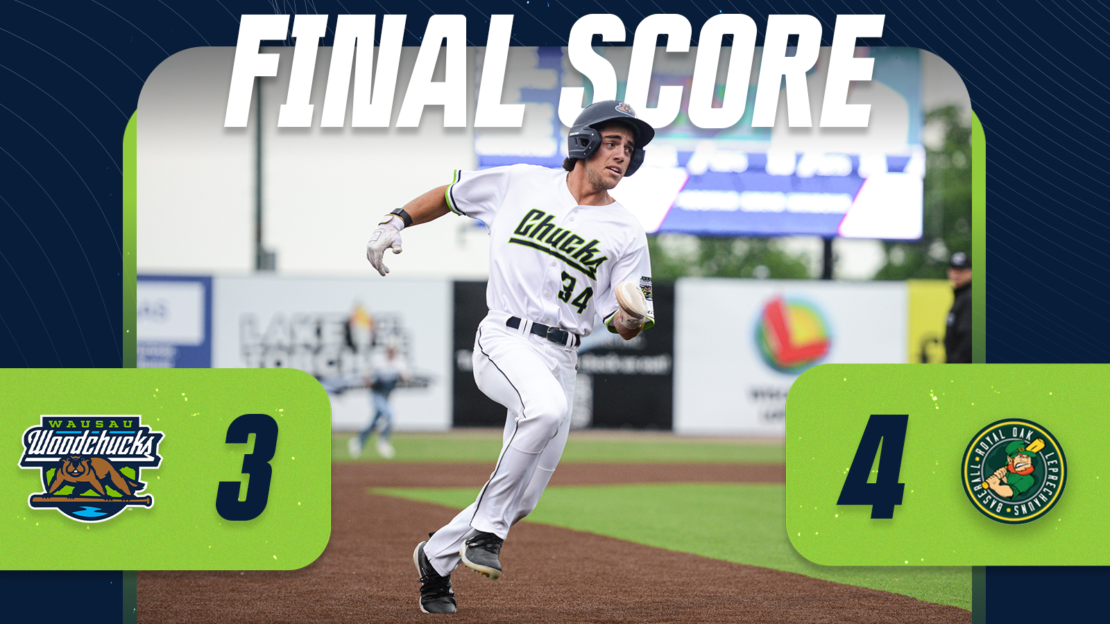baseball score horizontal 6-16