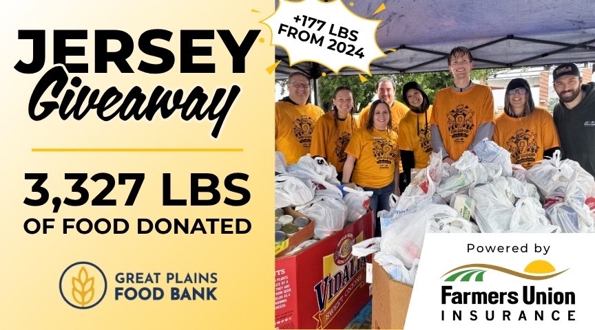 Jersey Food Drive Results