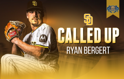 Former Dock Spider Ryan Bergert Debuts With The Padres Fond Du Lac TeamNews 400x255