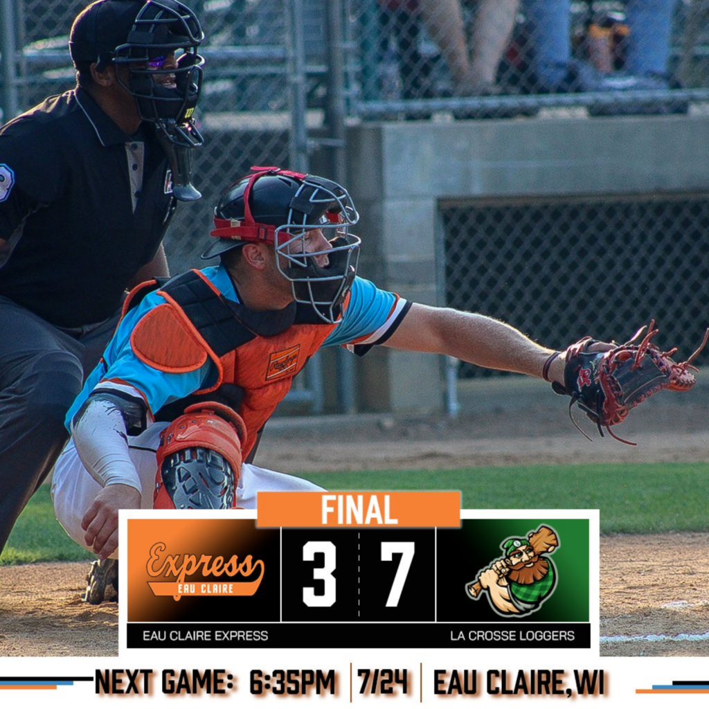 Express Leave La Crosse With a Loss - Eau Claire Express