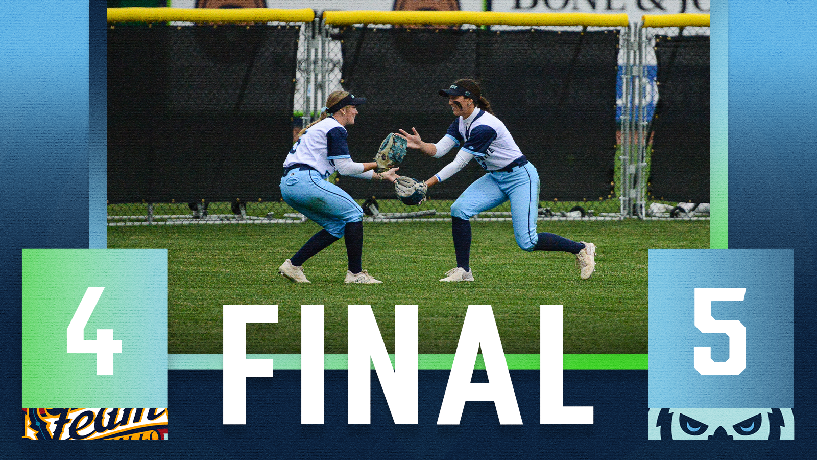 softball score horizontal