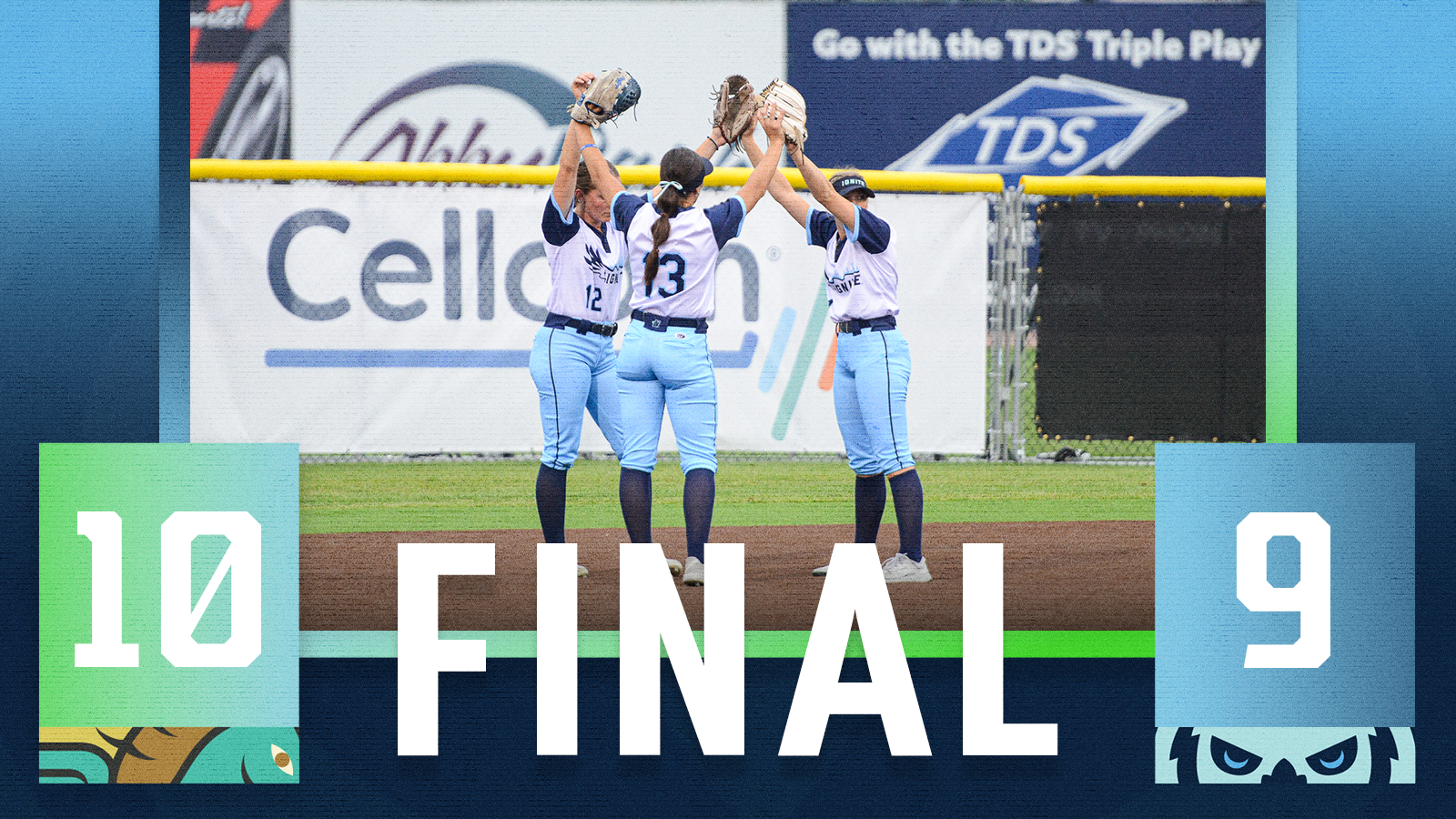 softball score horizontal 6-12