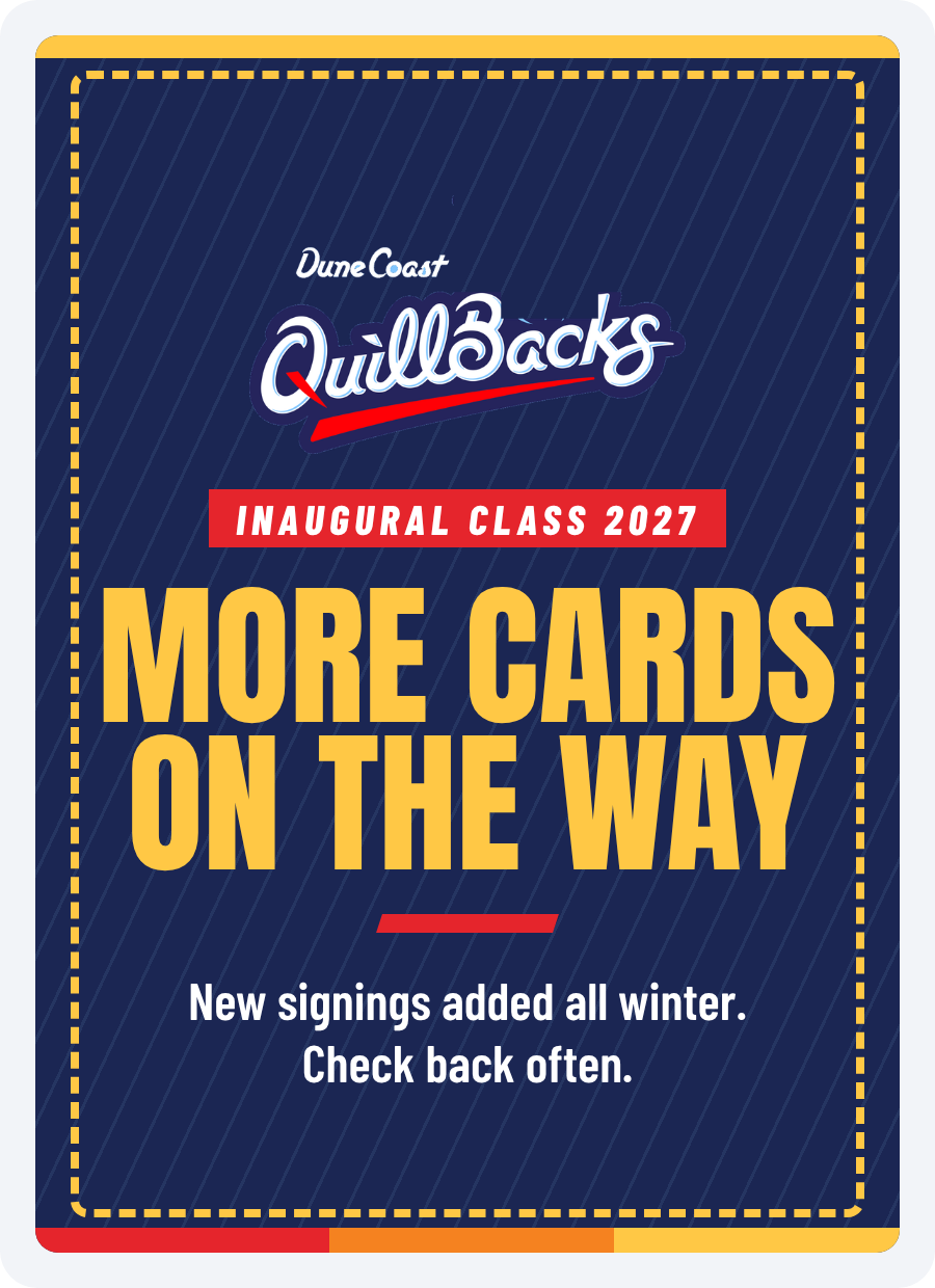 More QuillBacks cards on the way - new signings added all winter