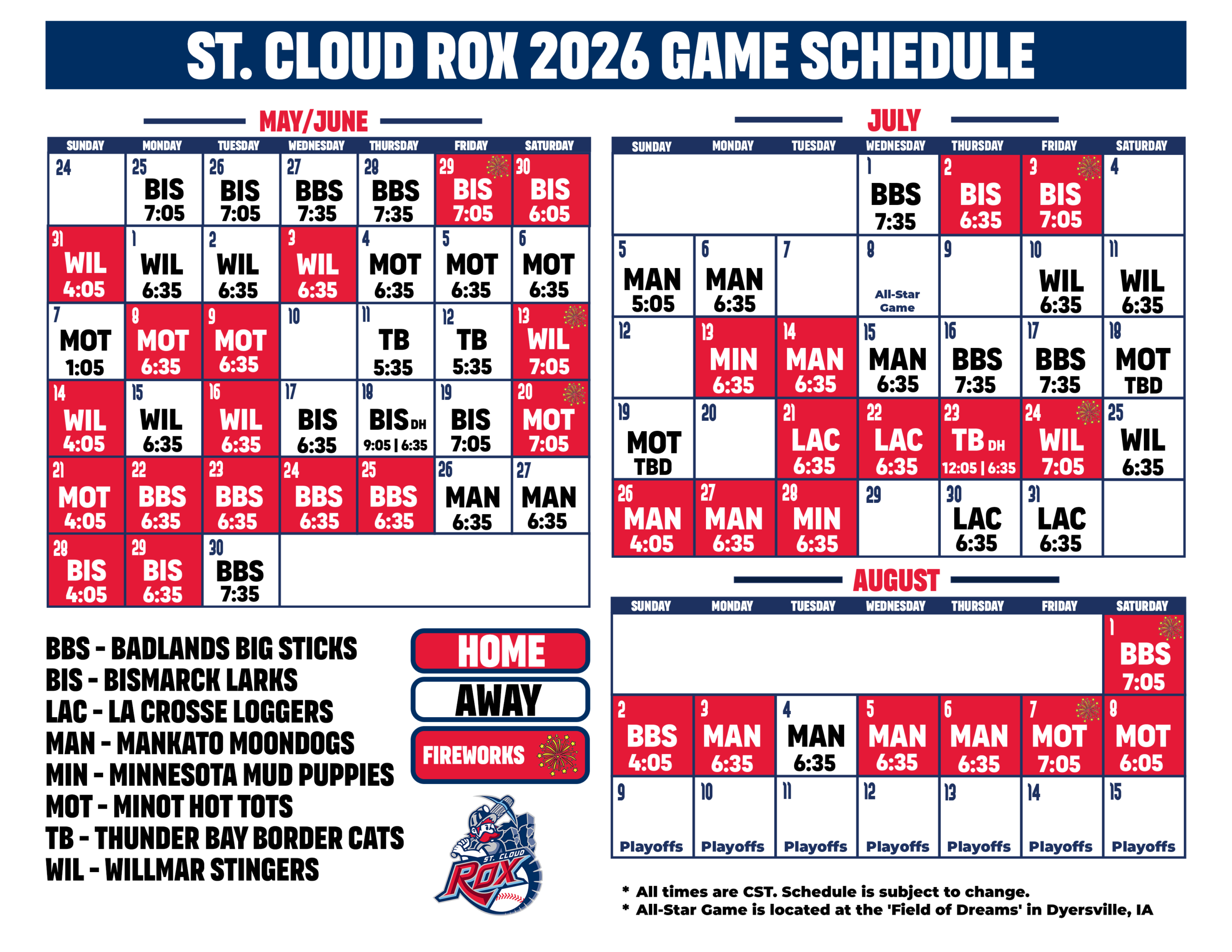 Schedule One-pager FINAL